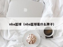 nba篮球（nba篮球是什么牌子）